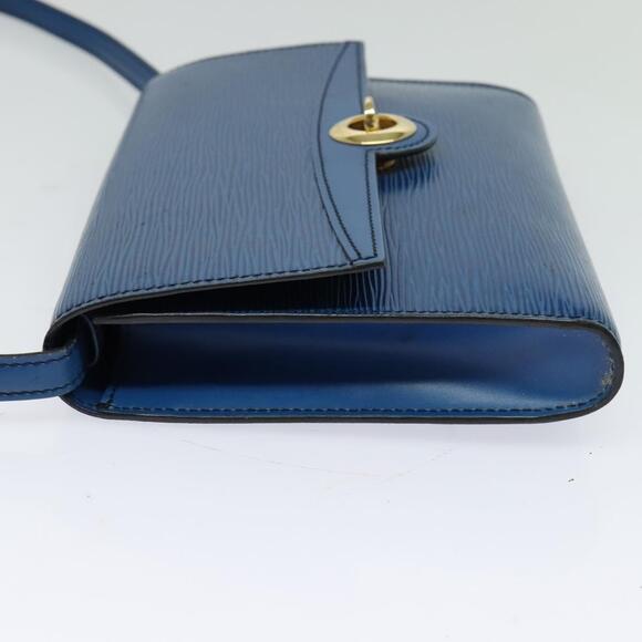 LOUIS VUITTON Epi Pochette Arche Shoulder Bag Blue M52575 - Picture 4 of 12